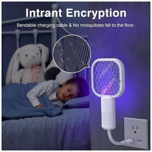Mini Racket USB Mosquito UV Killing Lamp (Mix/Random colour) USB Power