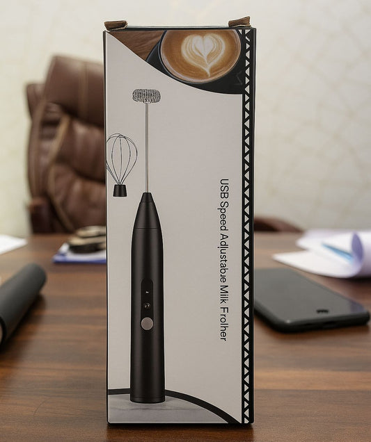 2in1 Rechargeable Egg and Coffee Beater (with Box Packing)