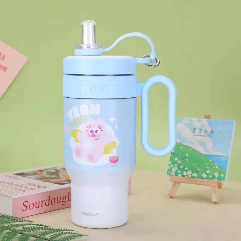 Classic Gradient Print Head Insulated Tumbler